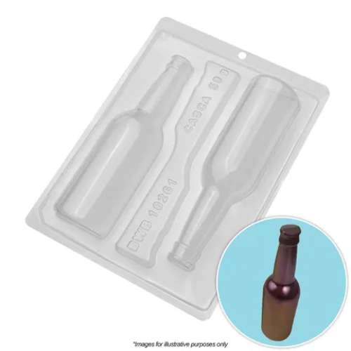 3D Beer Bottle Chocolate Mould - Click Image to Close